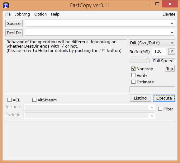 FastCopy 5.2.4 download the new version